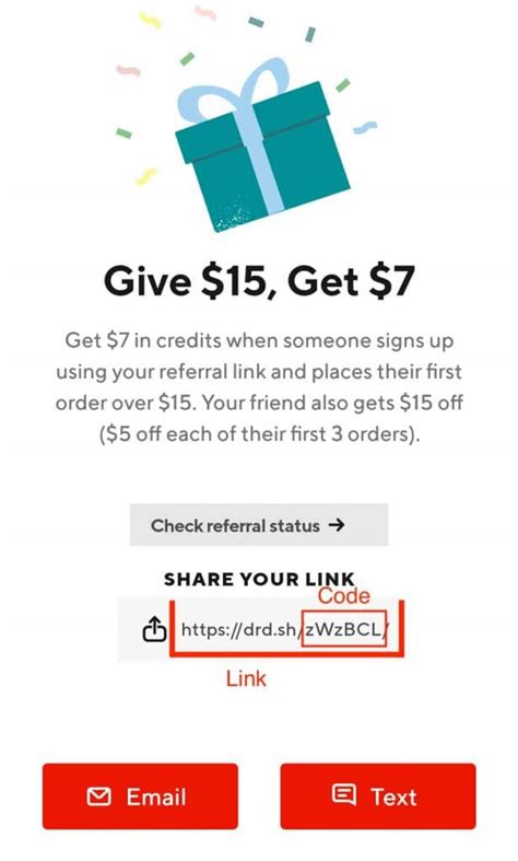 Cant find refer a friend code .